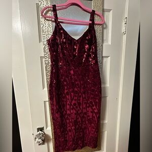Tatyana Sequin wiggle dress L